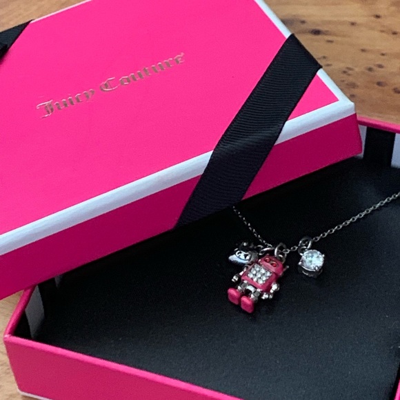 Juicy Couture Robot Mini Critter Necklace - Picture 3 of 4